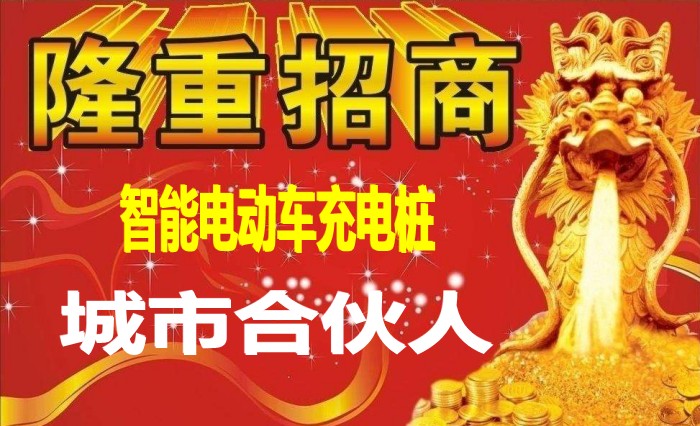 10路電動車智能充電樁，誠招城市合伙人